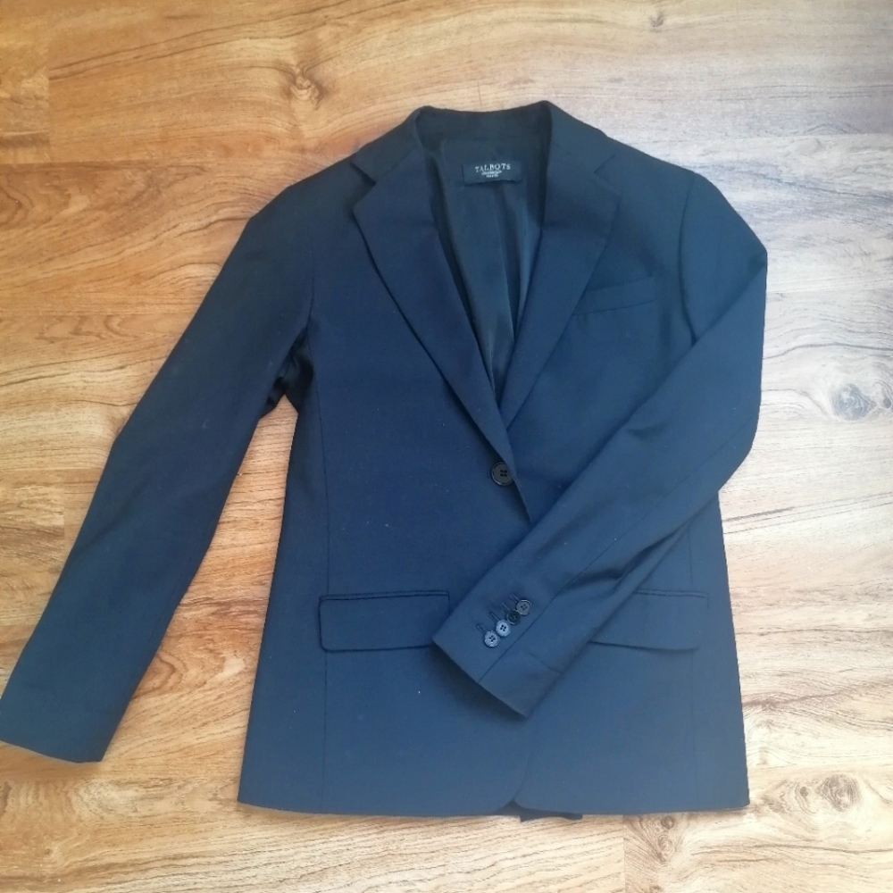 Talbots Black Blazer